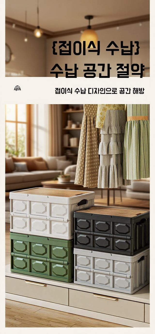 차량용 대용량 수납함 전체 모습