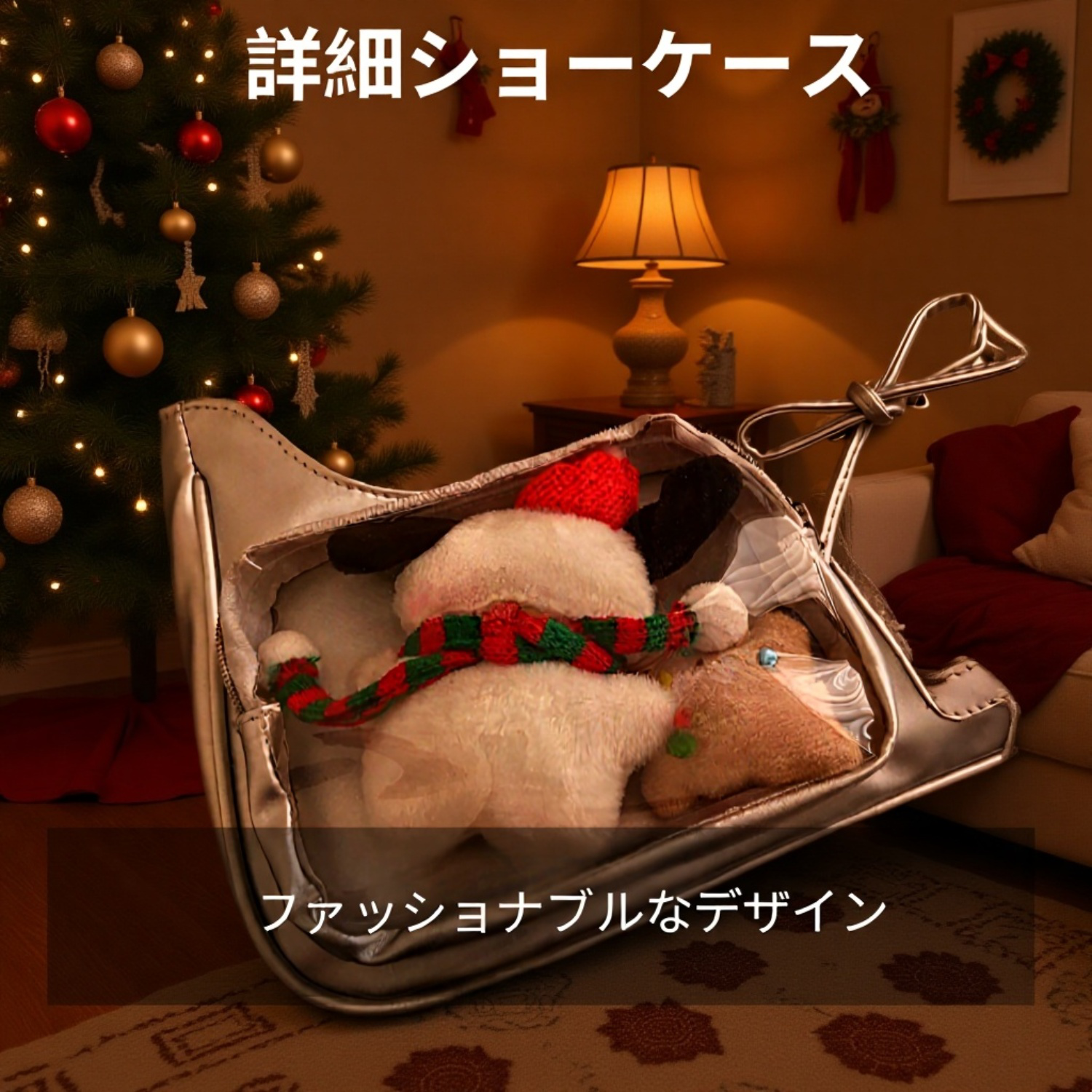 女の子用二次元痛バッグ クロスボディ 学生パーティー 大容量 透明バーバッグ