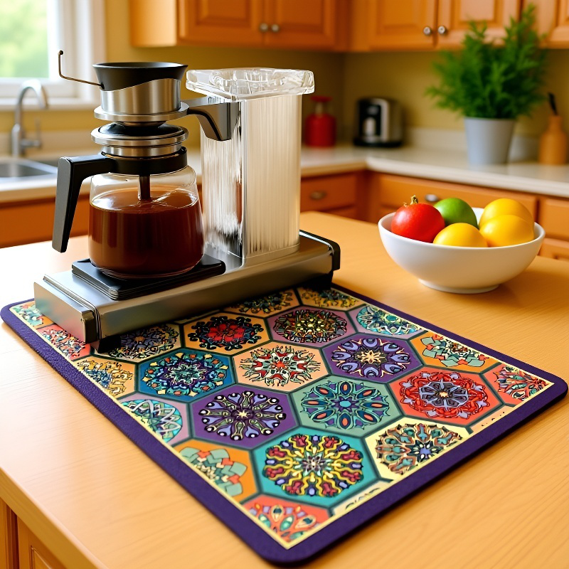 Almohadilla de cocina eliminando manchas de líquidos