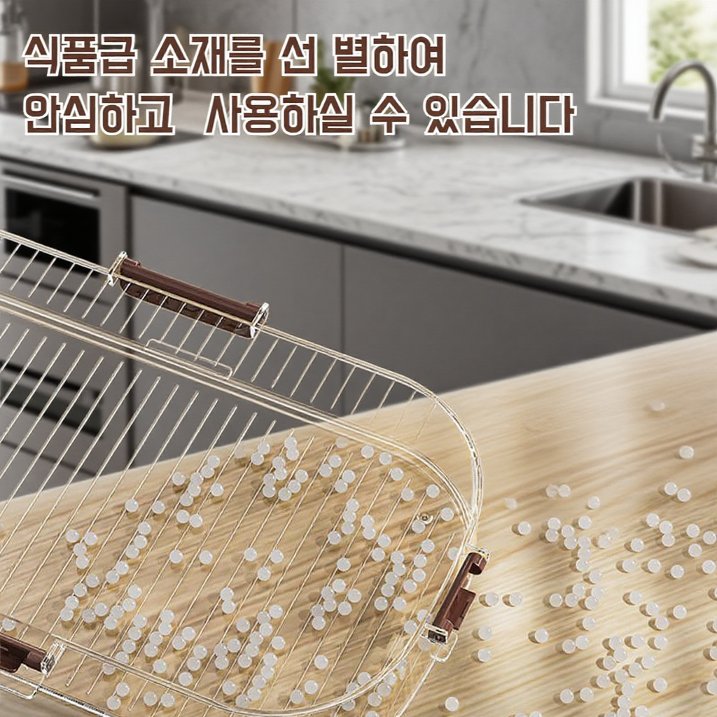 냉동 전용 밀봉 신선도 유지 다층 수납함