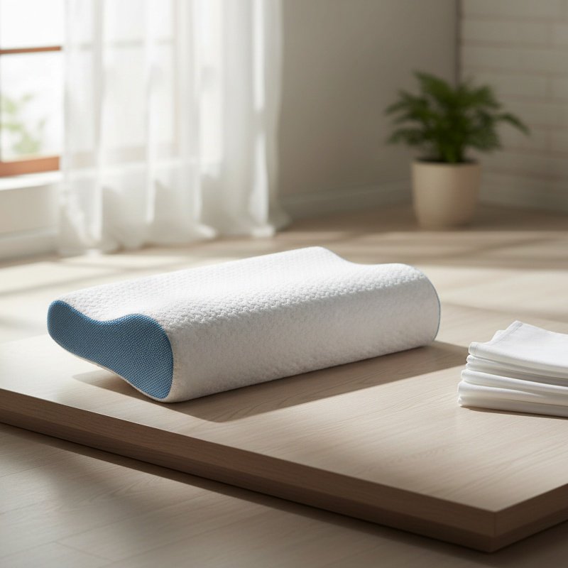 Oreiller mémoire latéral pour la protection de la nuque