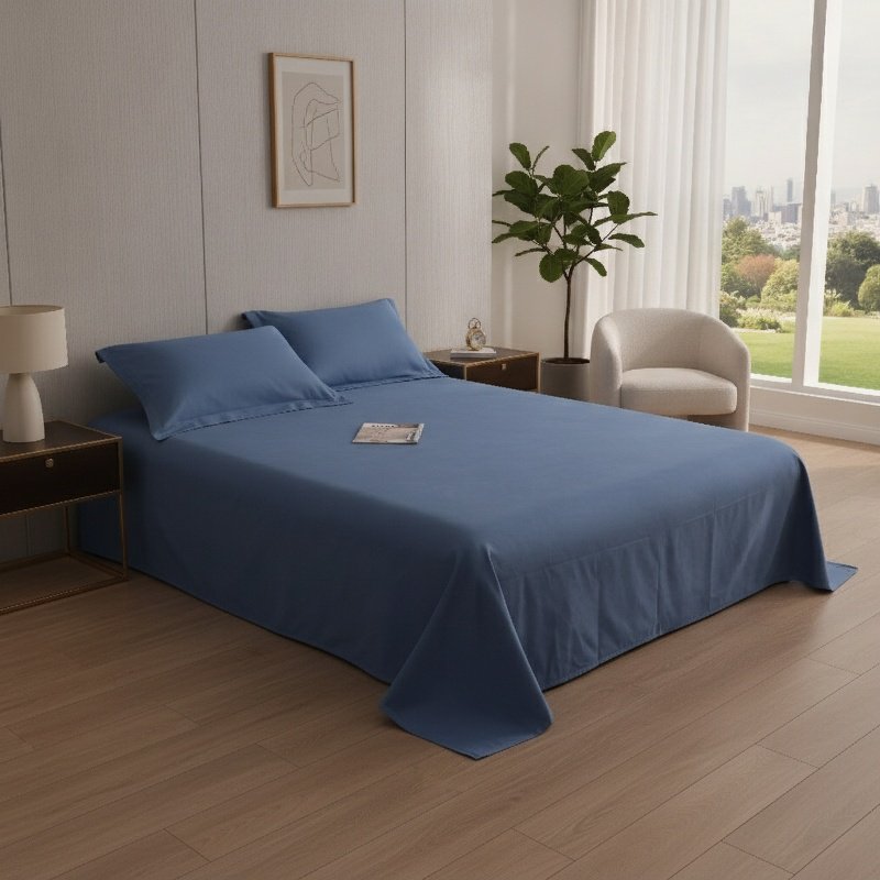 Brushed Sheets Activated Printing And Dyeing Comfortable Washed Cotton Fabrics