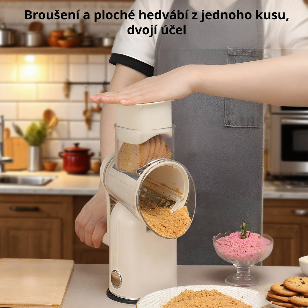 Moderní kráječ zeleniny pro domácí kuchyni