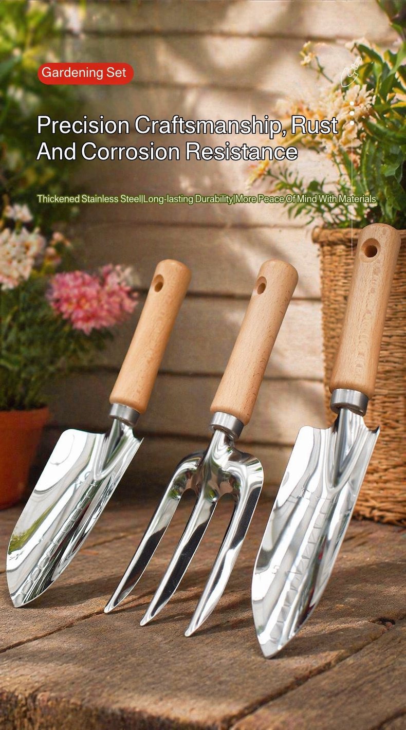 Durable household gardening shovels kit