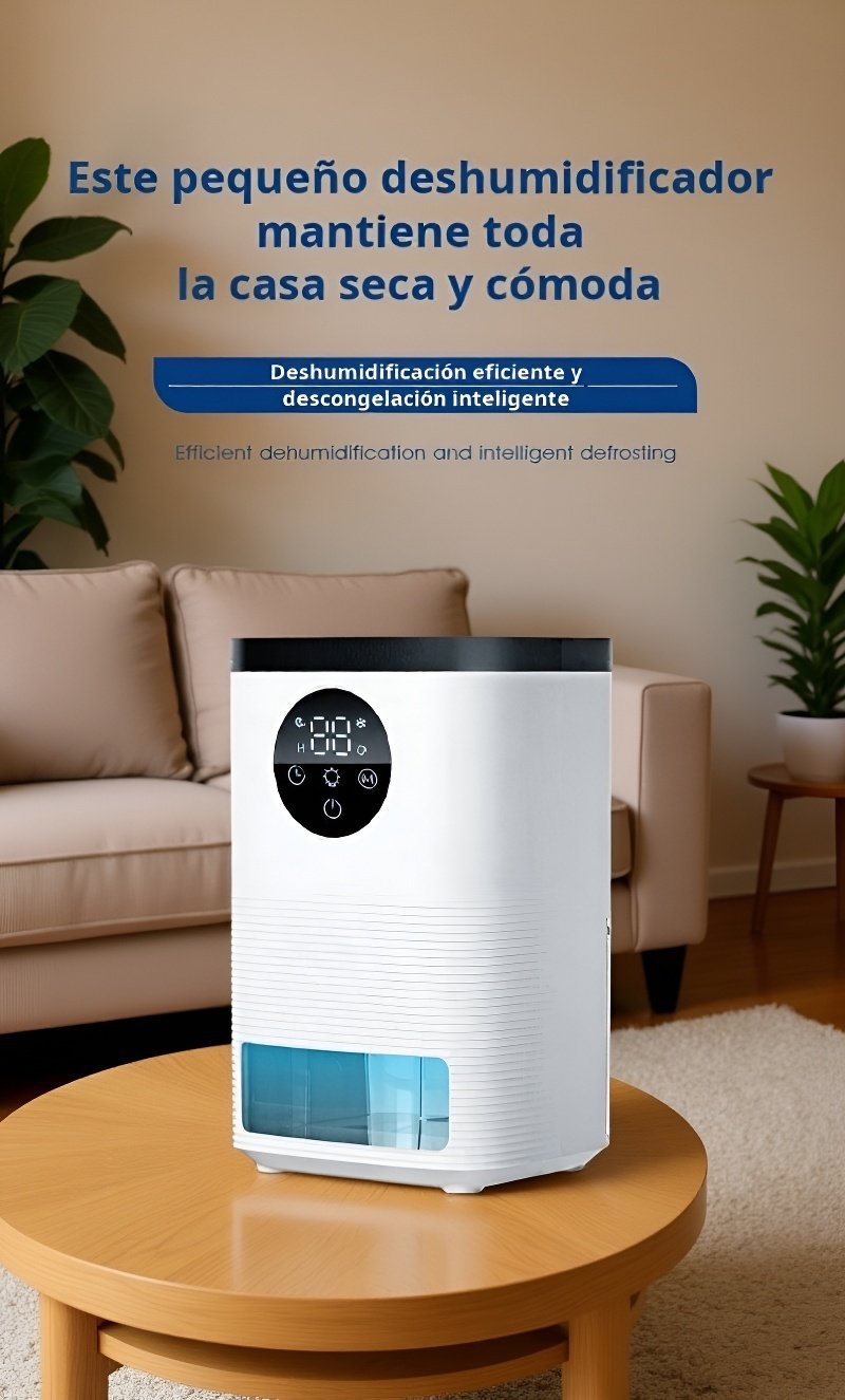 Deshumidificador portátil pequeño para sótanos domésticos