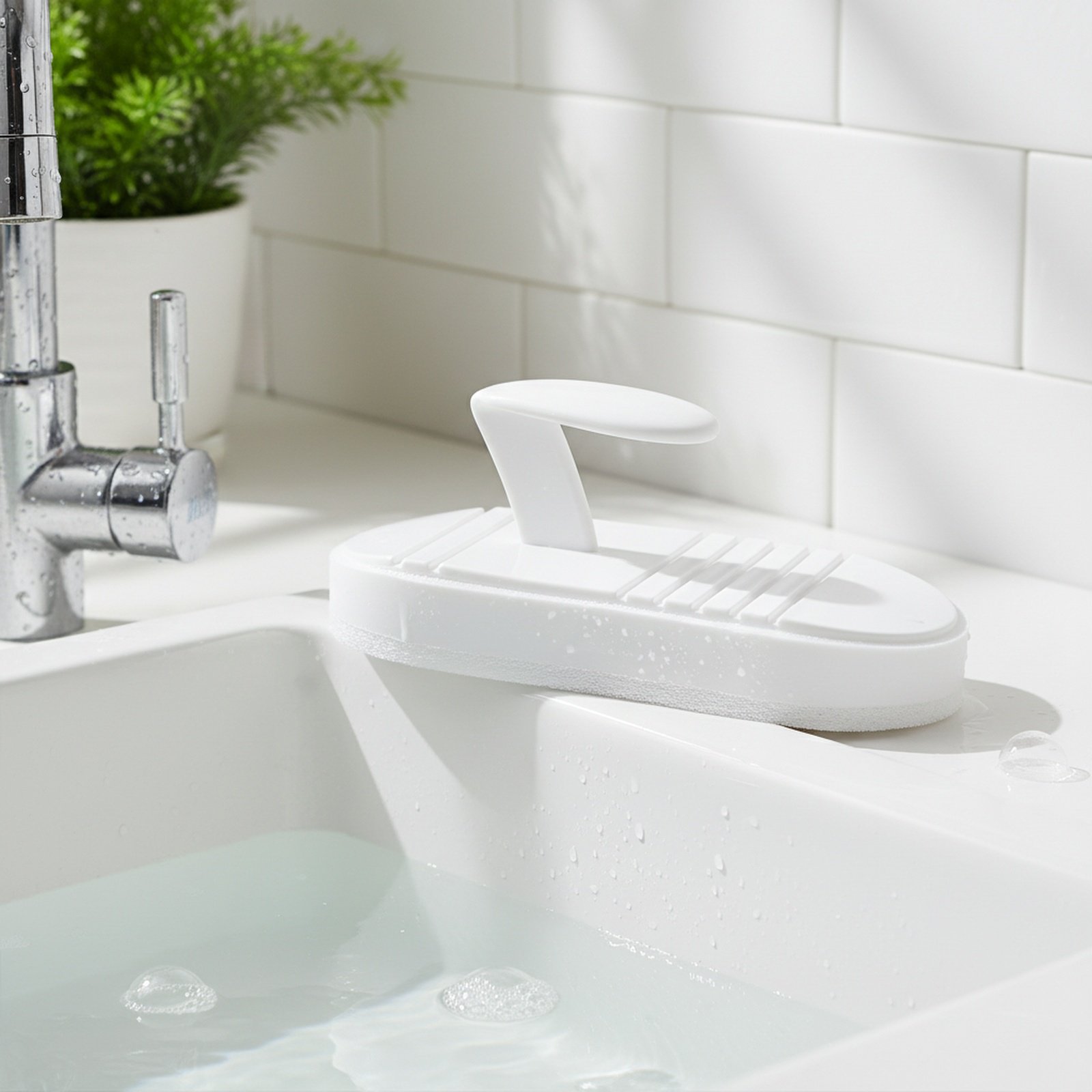 Flexible Tile Surface Cleaning Brush
