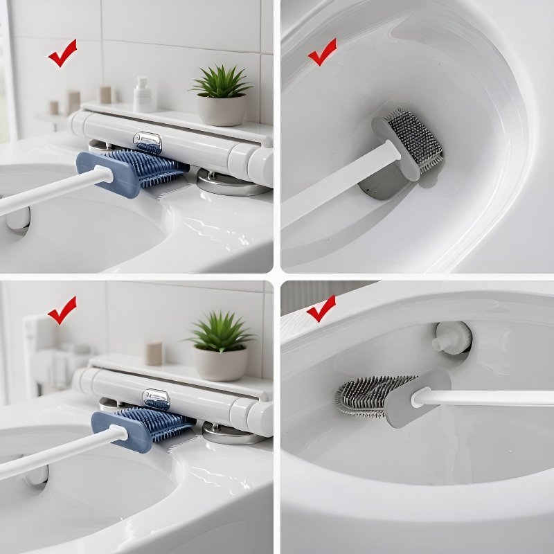 Accesorio de limpieza para baños modernos