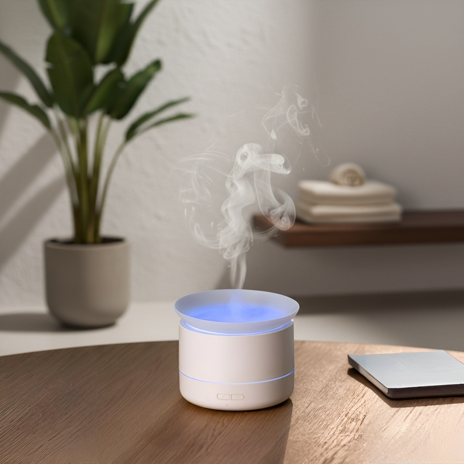 Colorful Cloud Sea Aromatherapy Humidifier, Desktop Atmosphere Light for Home
