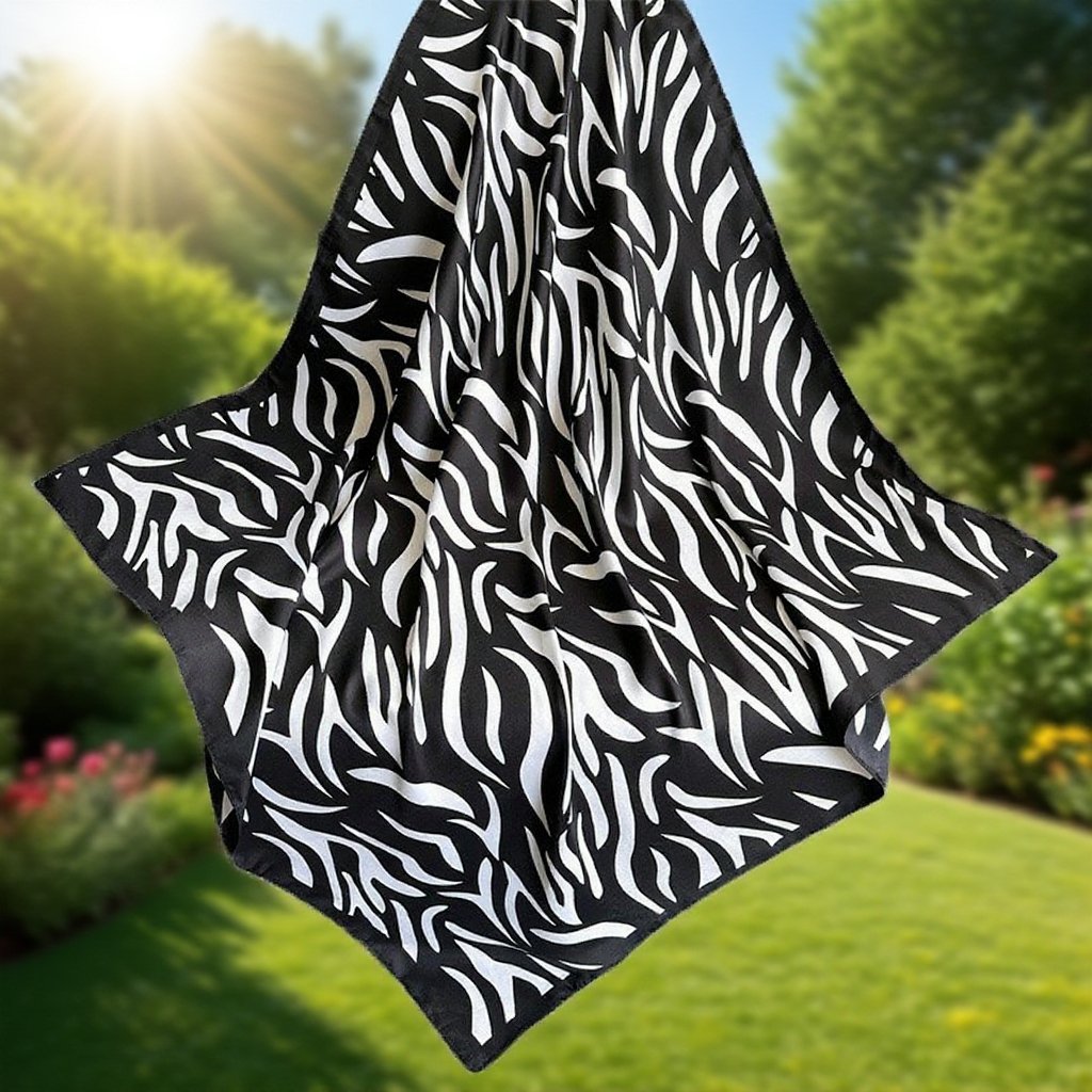 Striped printed fashionable scarf shawl