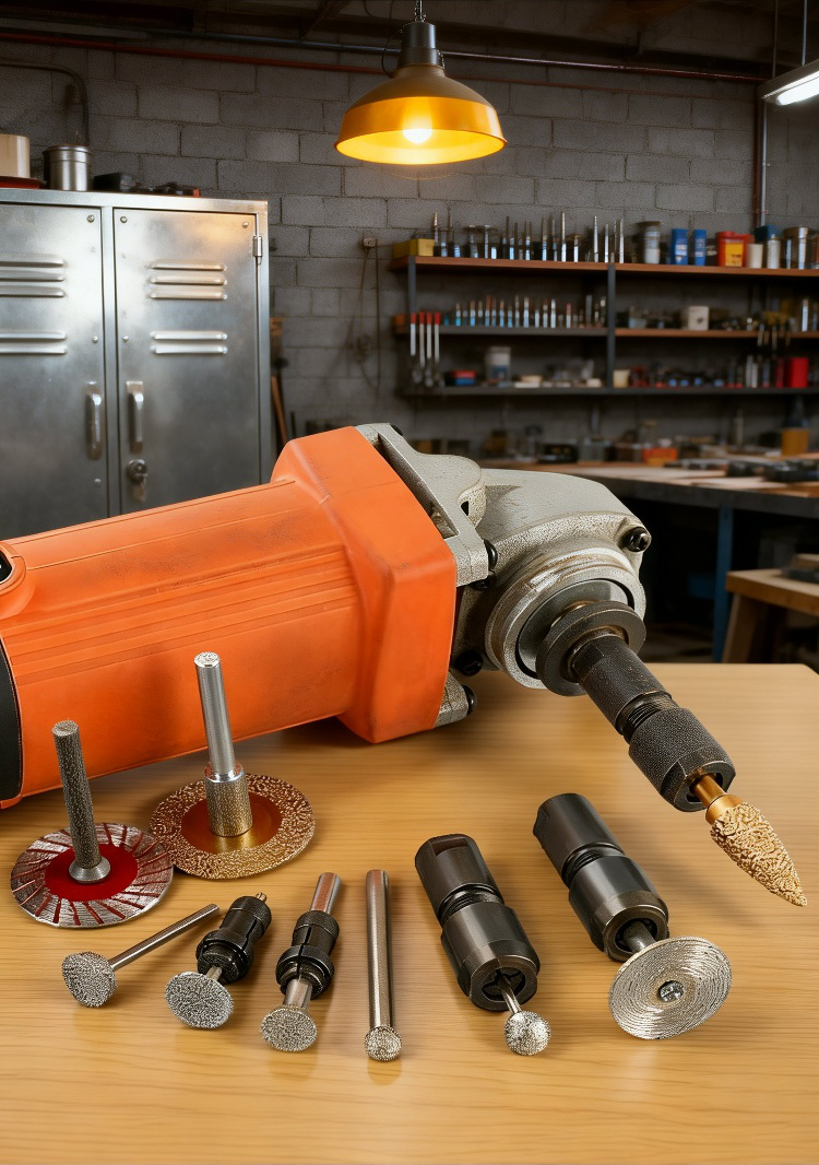 Kit de accesorios de actualización para amoladora angular completo