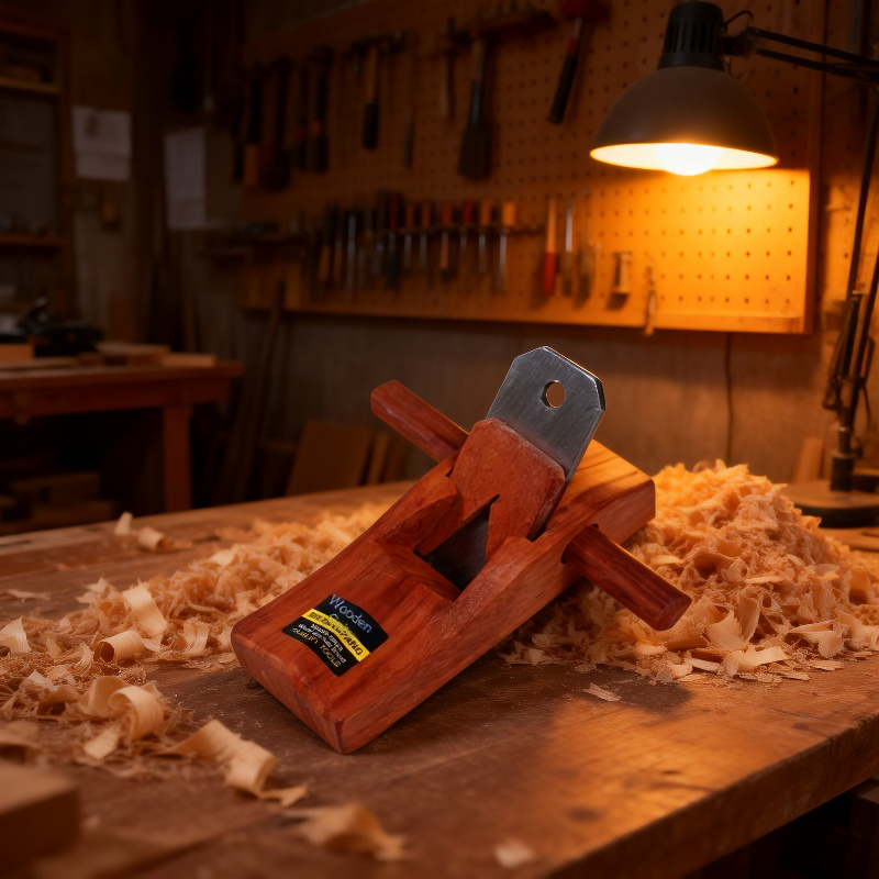 Cepillo de caoba para recortar bordes, herramienta manual para biselar madera