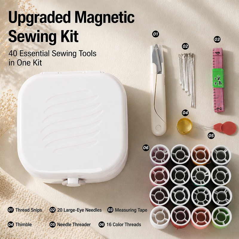 Multi-functional 40-piece High Quality Sewing Kit