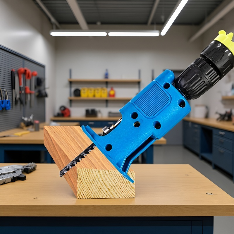 Sierra de sable eléctrica para cortar madera, compatible con taladros