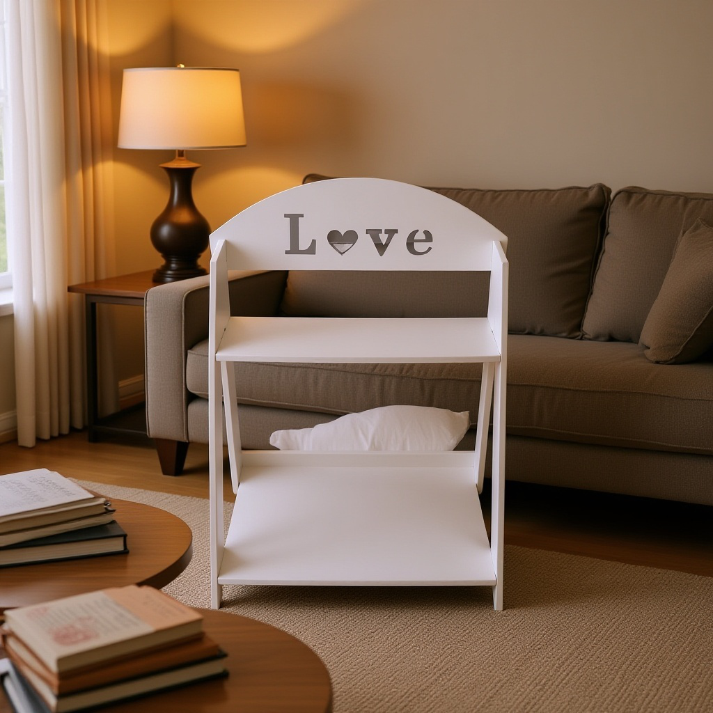 デスクトップ収納ラック オフィス用二層化粧品収納棚