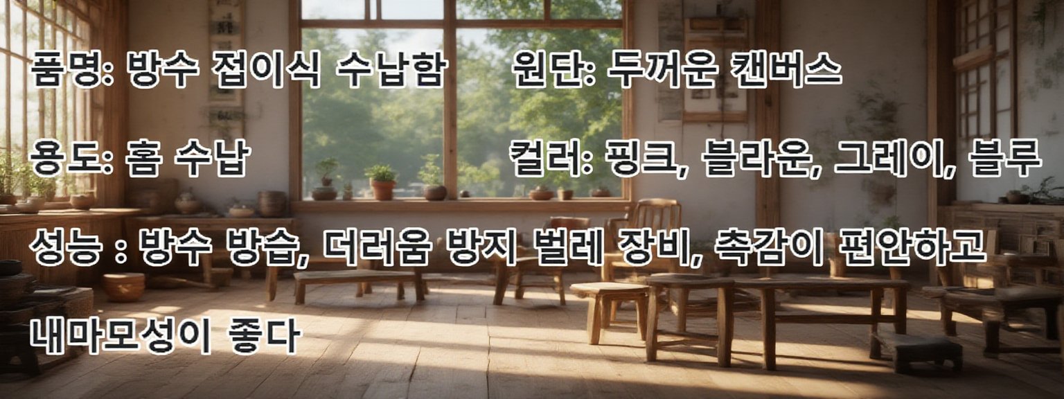 여행용으로 사용하는 접이식 수납백