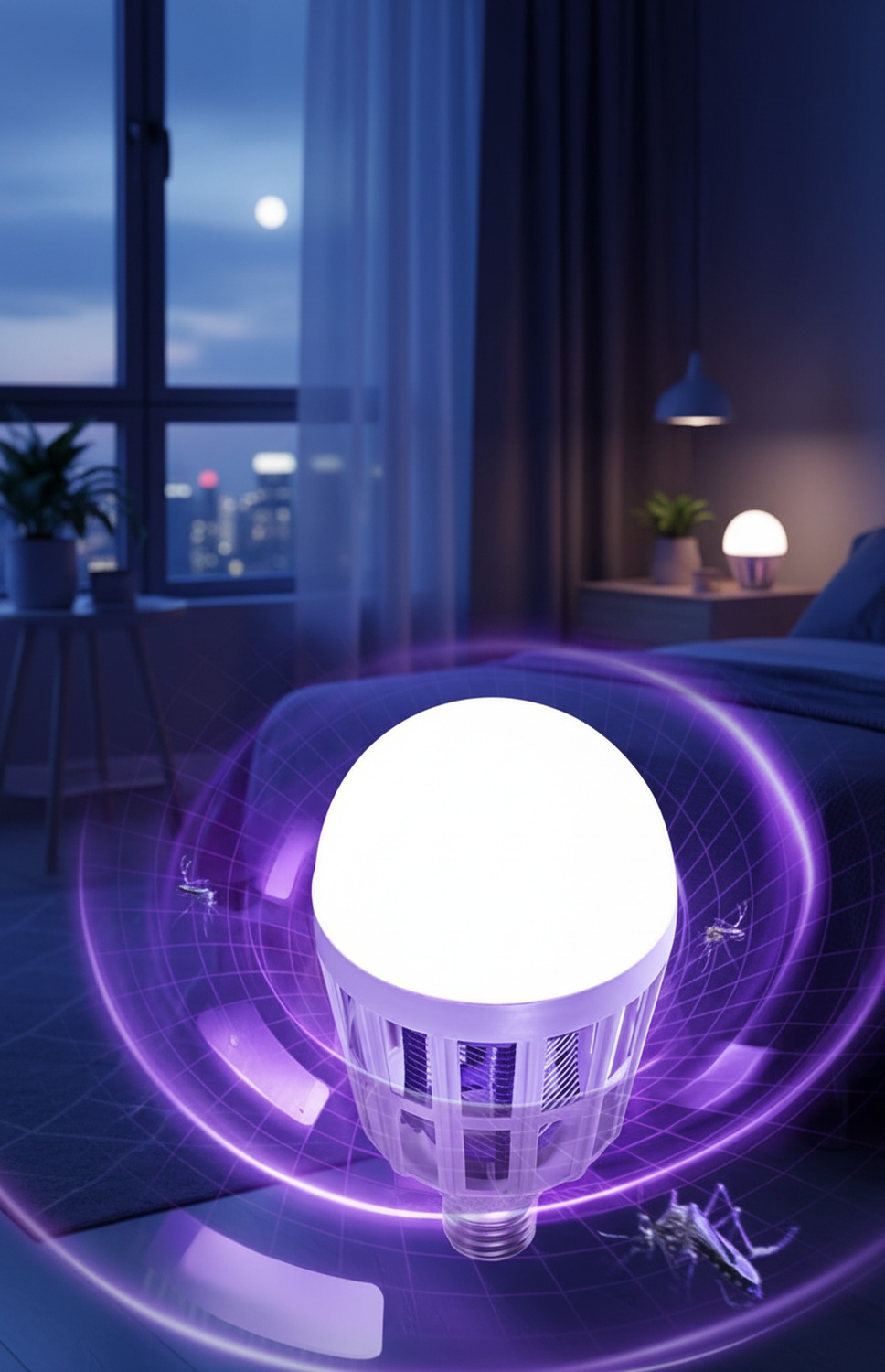 Lampe LED économique et écologique pour intérieur