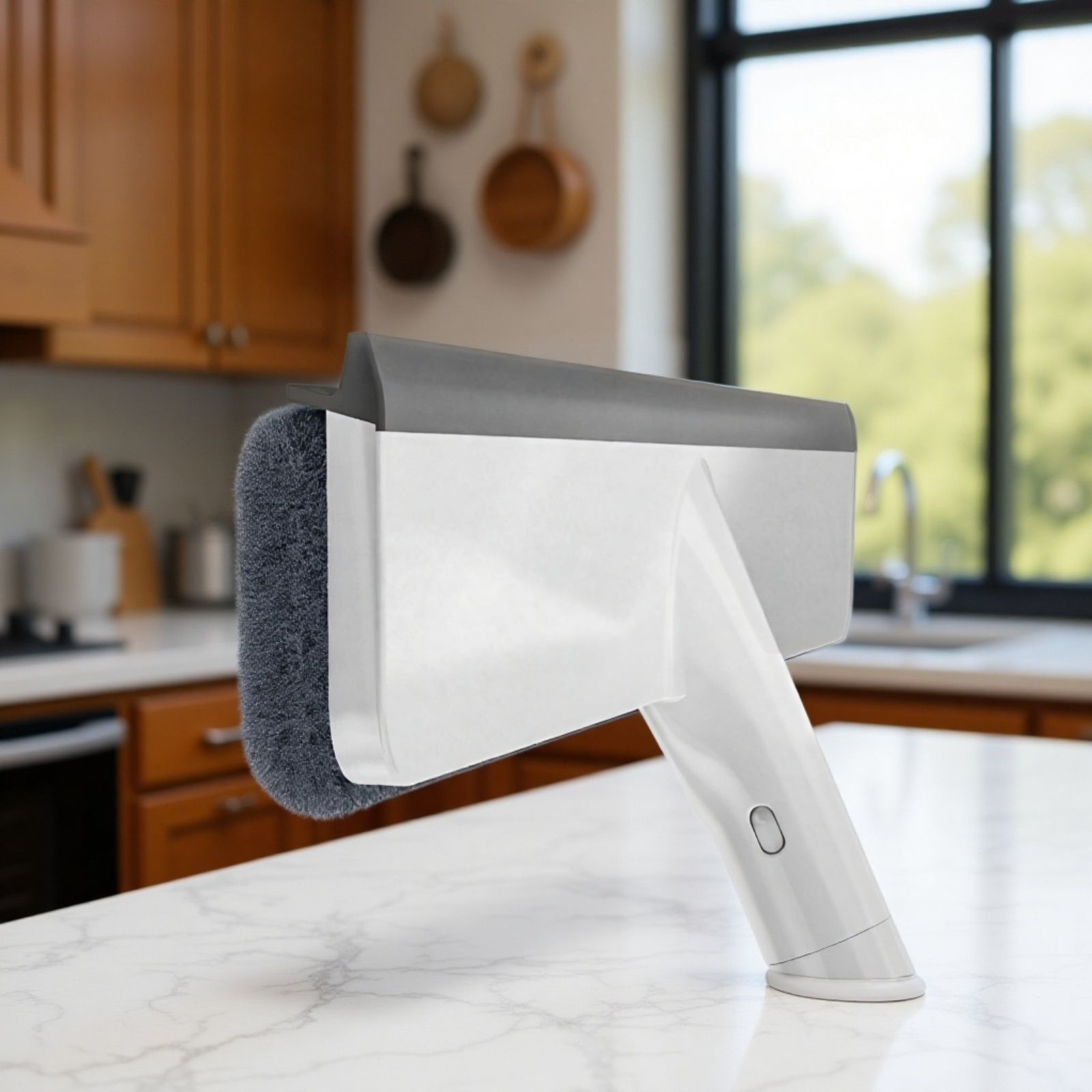 Outil de nettoyage de vitres multifonction à jet d'eau pour la maison