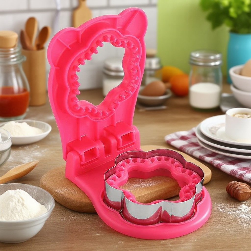 New sandwich edge pocket bread cutter household flower-shaped integrated sandwich cutting tool