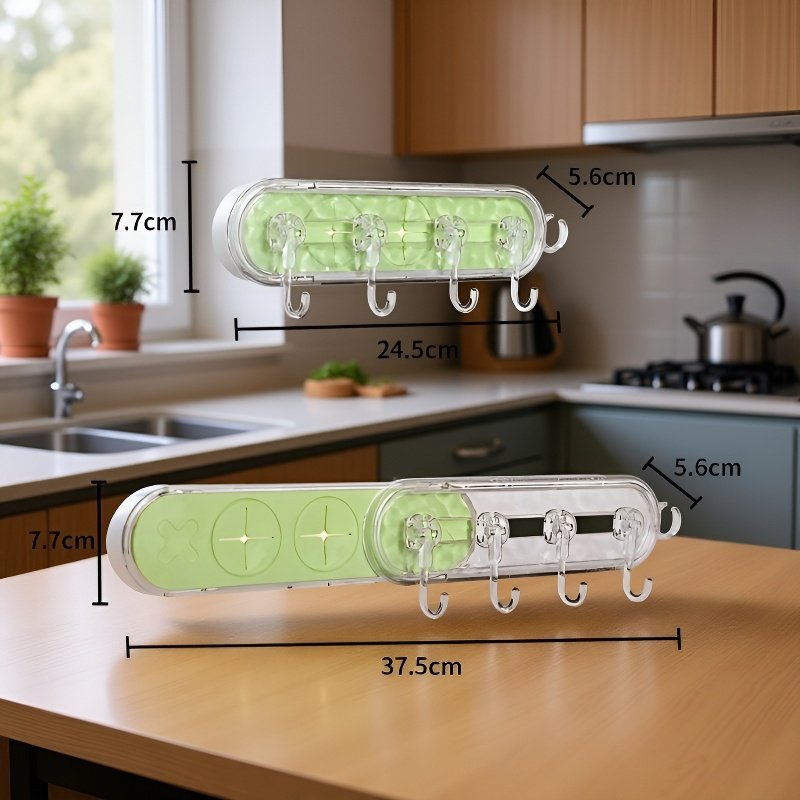 무타공 조절 가능한 흡착식 걸이