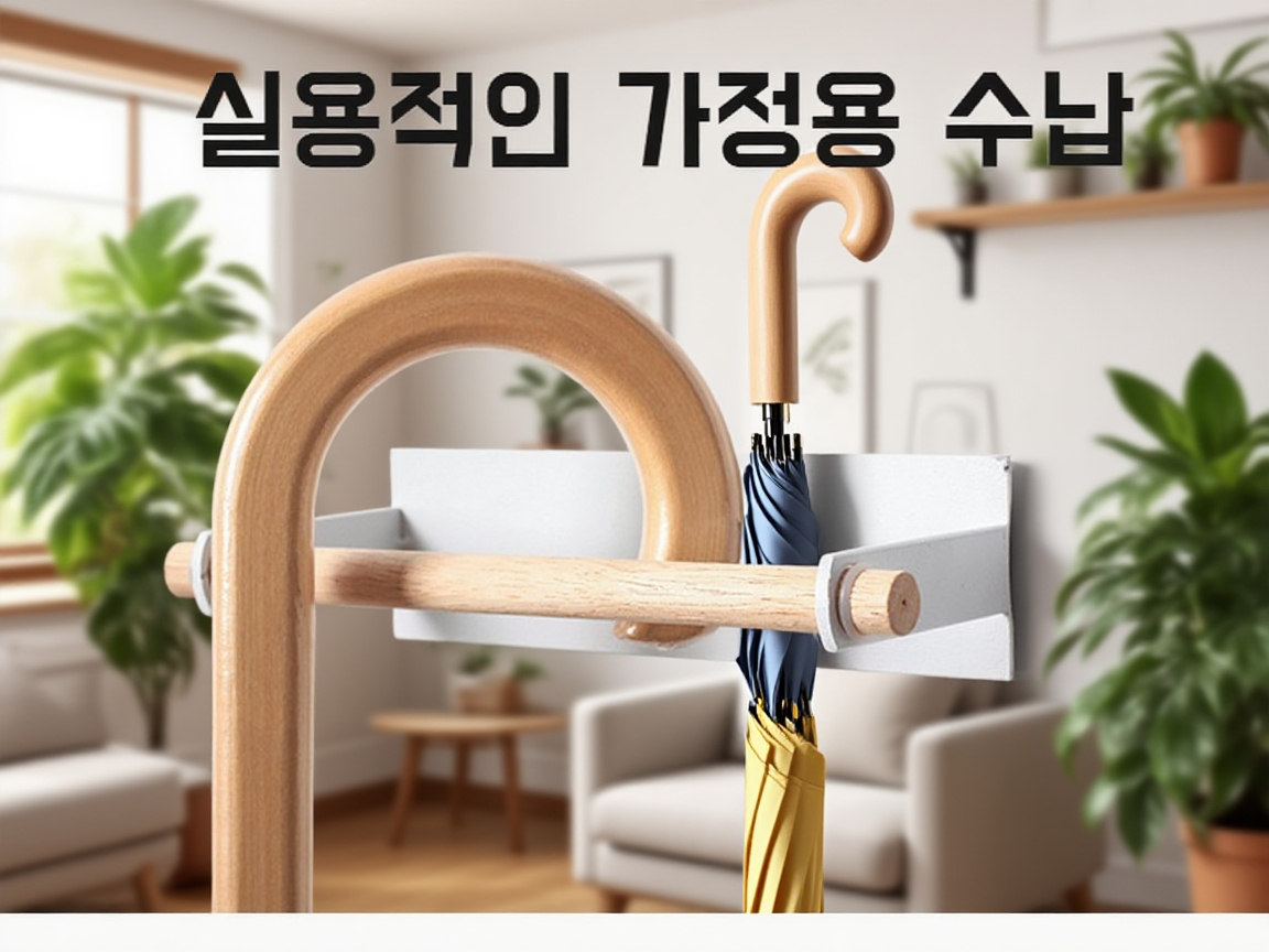 강력 자석 우산꽂이 근접 촬영