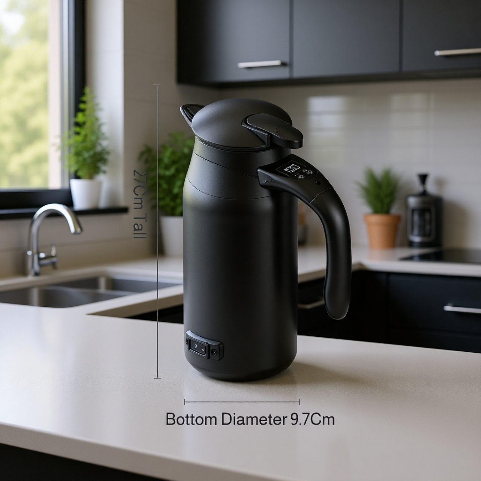 Car water boiler for tea and coffee