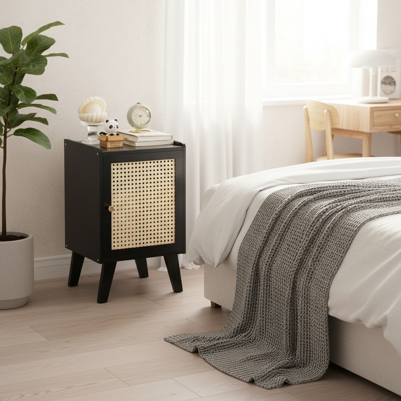 Bedside table rack small cabinet simple modern storage cabinet home bedroom rental room simple child