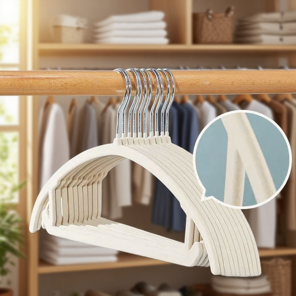 미끄럼 방지 무흔 어깨 보호 옷걸이