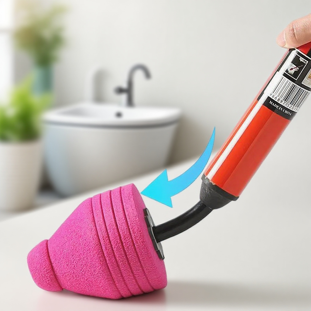 家庭用空気圧式トイレ詰まり解消ツール トイレ掃除 家庭用下水道 便座パイプ詰まり 下水道詰まり解消器