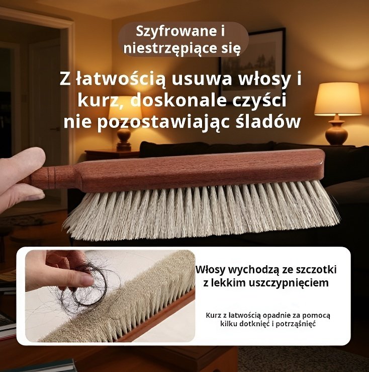 Specjalna szczotka do kaszmiru – narzędzie do usuwania kulek i kurzu z wełnianych swetrów