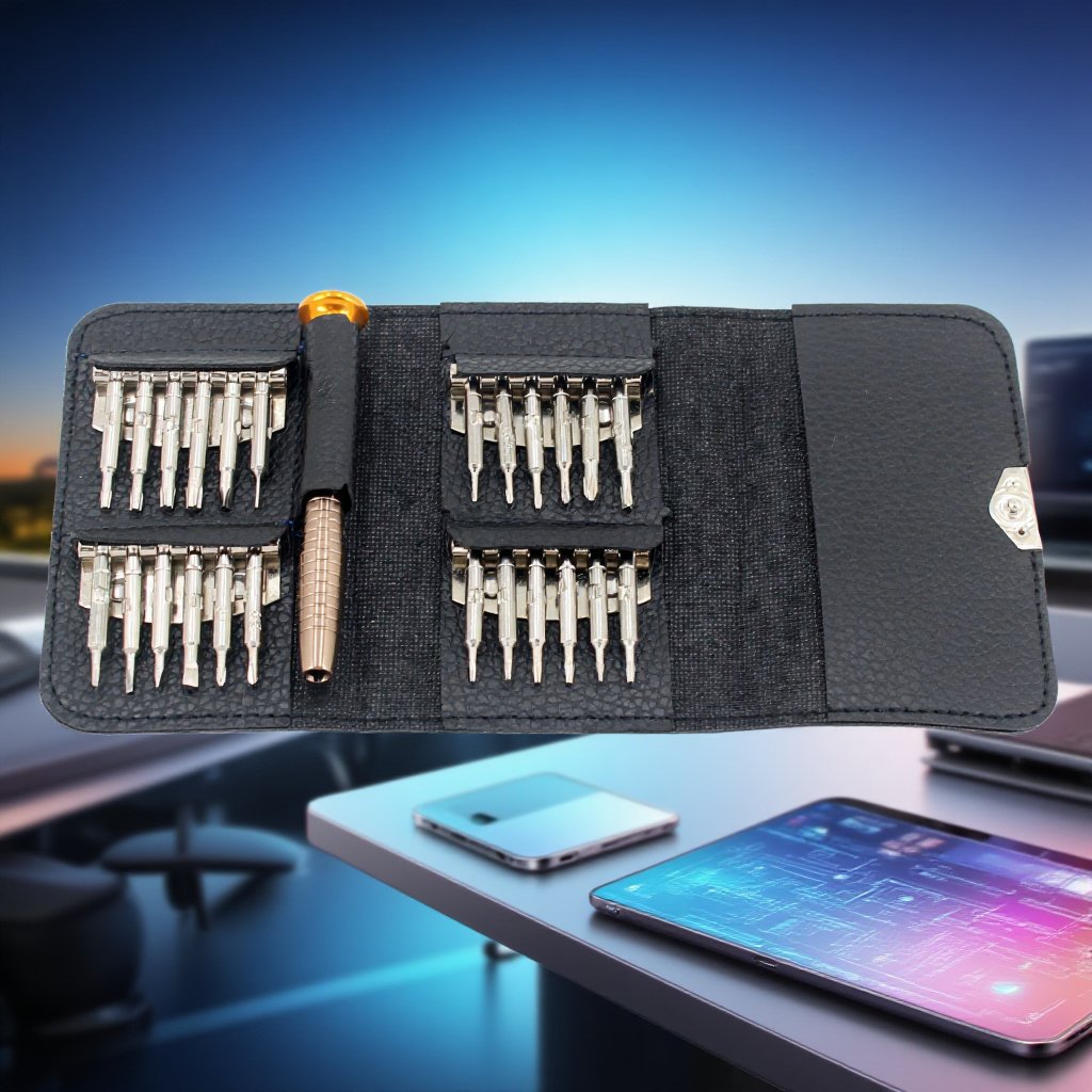 Durable and compact screwdriver kit for home use