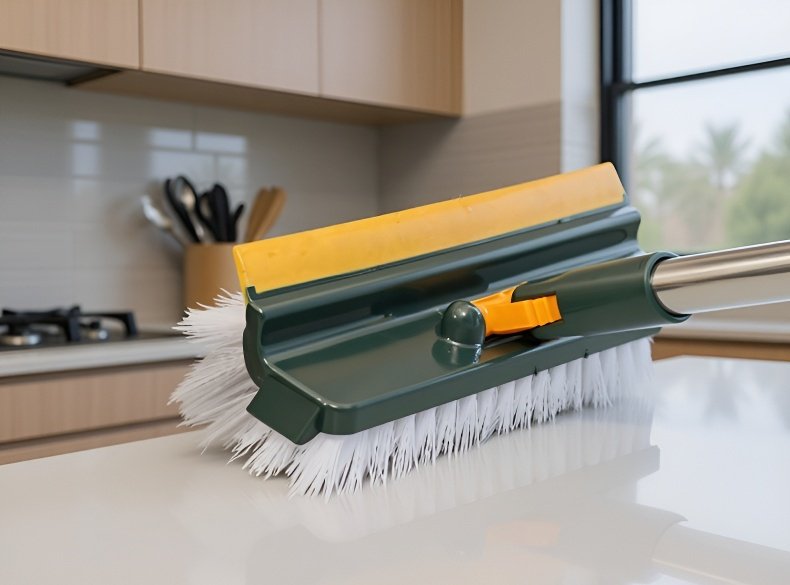 좁은 공간 청소에 적합한 브러시 디자인