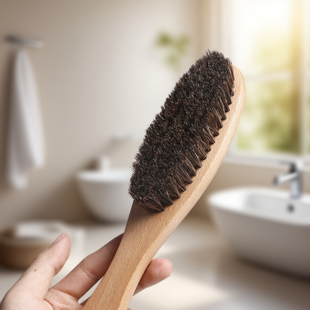 Speciální kartáč na údržbu oblečení z kašmíru