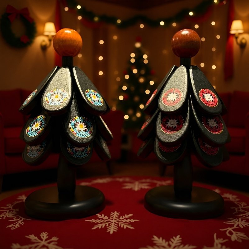 Almohadilla antiescaldaduras de madera para mesa, salvamanteles y posavasos