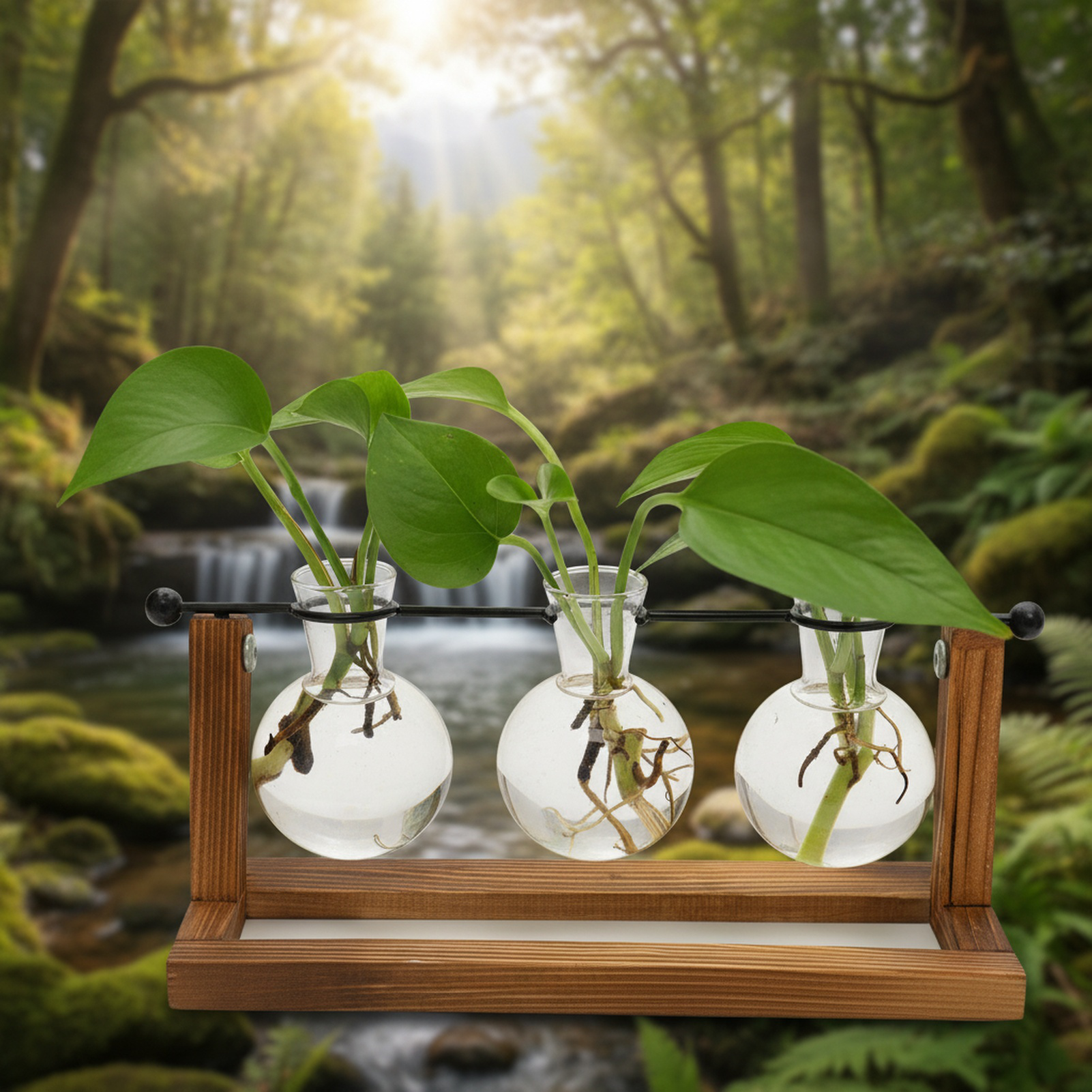 Vase pour fleurs séchées, objet décoratif créatif pour embellir le bureau