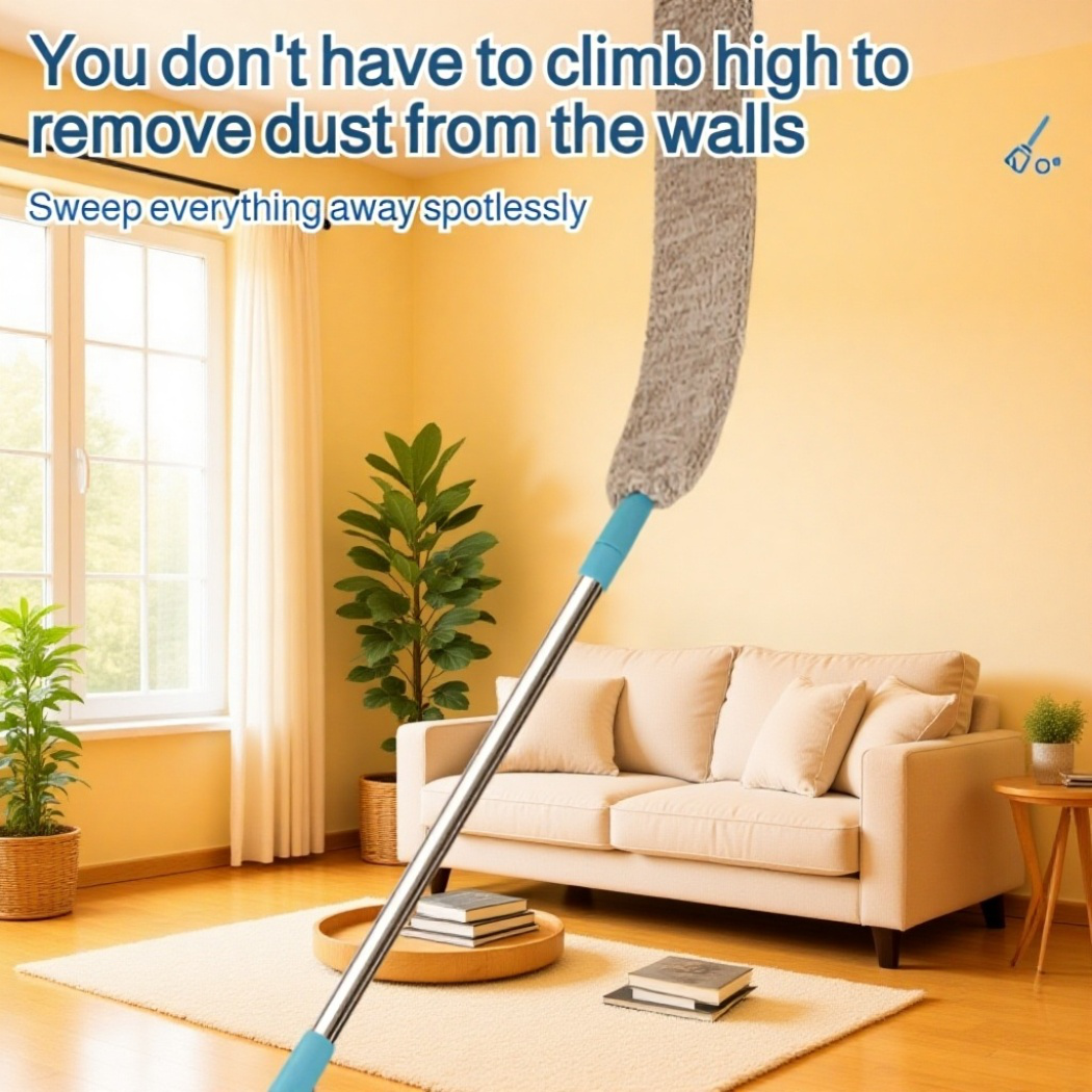  Adjustable Dust Brush for Hard-to-Reach Sofa and Bed Areas