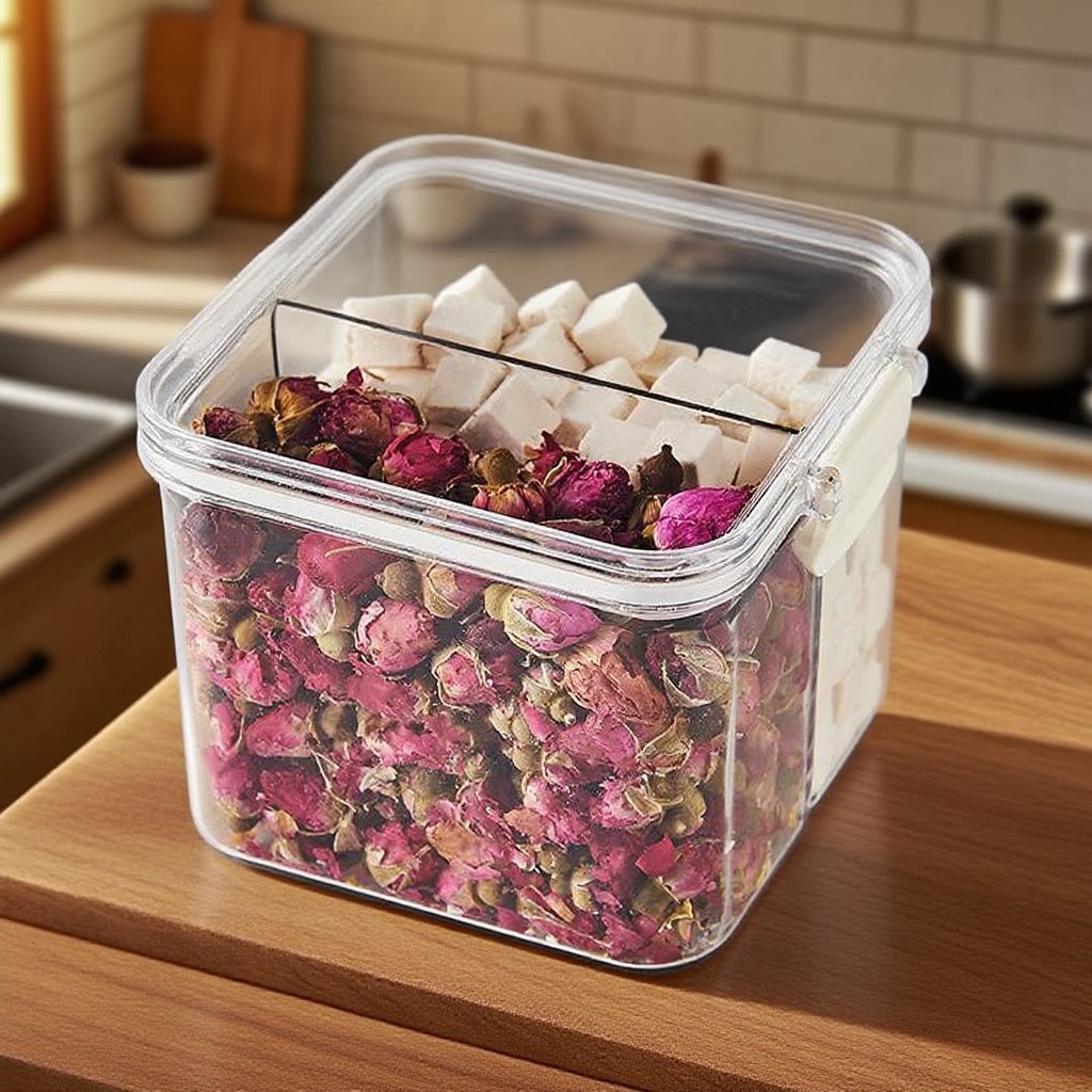 액체 보관 가능한 투명 밀봉 탱크