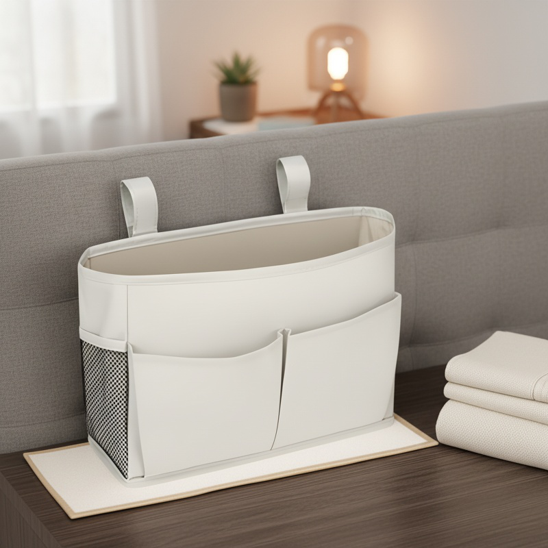 Large Capacity Bed Head Storage Bag