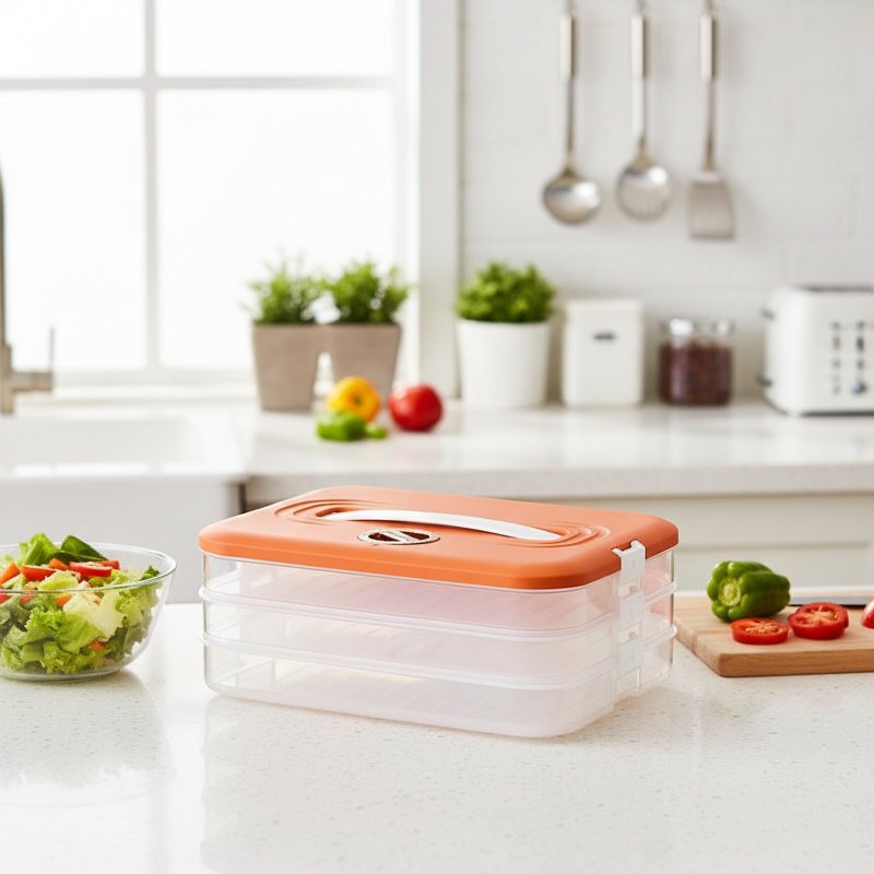 주방용 식품 등급 냉장고 수납함