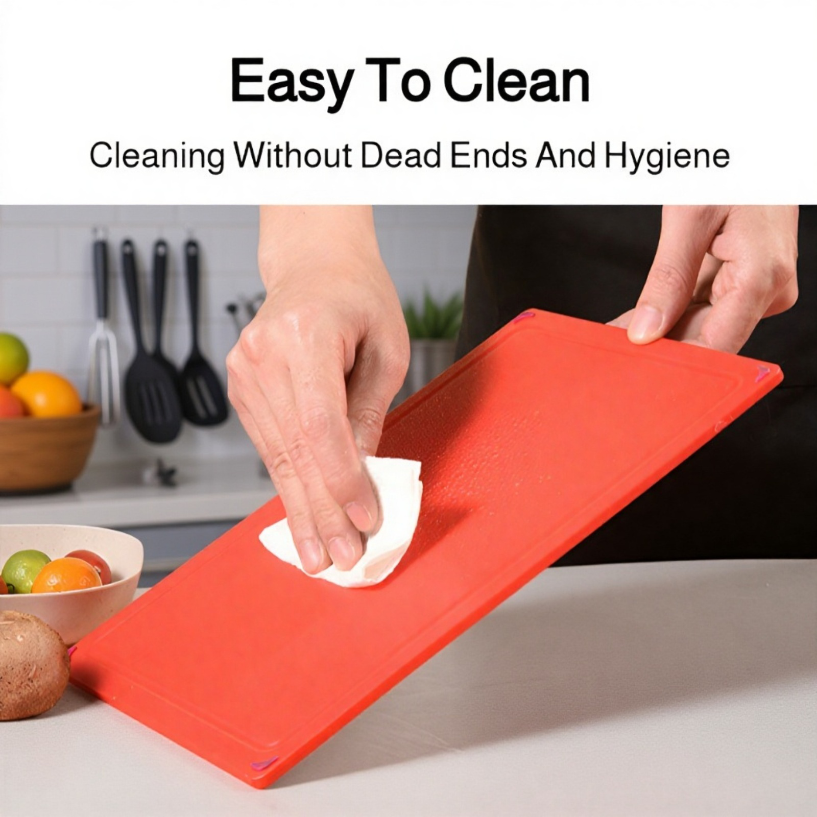 PP Plastic Chopping Board Set of 4