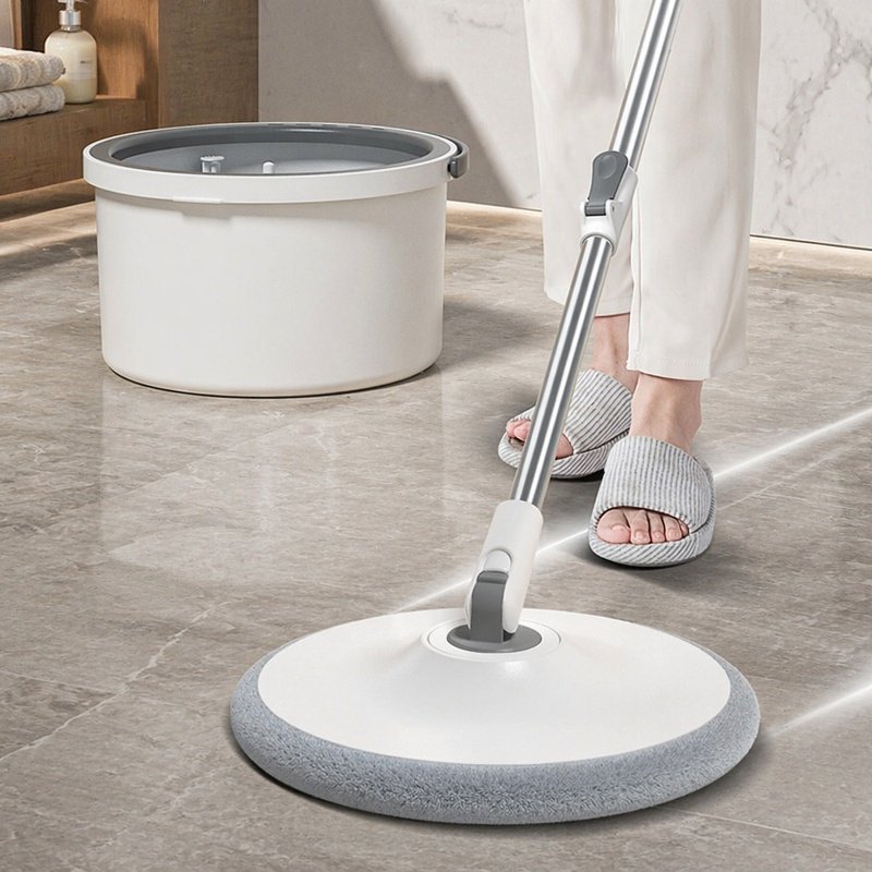 Lazy household suction level plate with bucket mop clean sewage separation hands-free mop wet and dr
