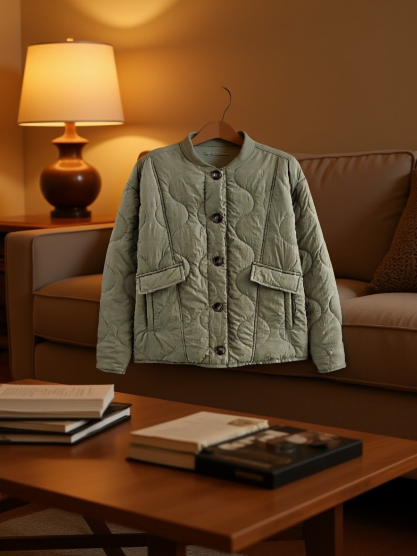 個性的なデザインが際立つジャケットの全体像