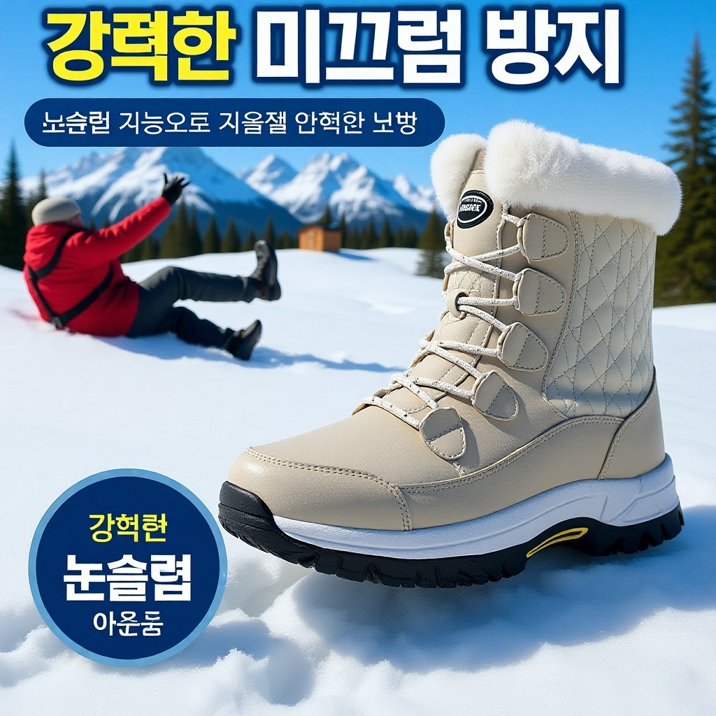 키높이 스노우 부츠 아웃도어 부츠