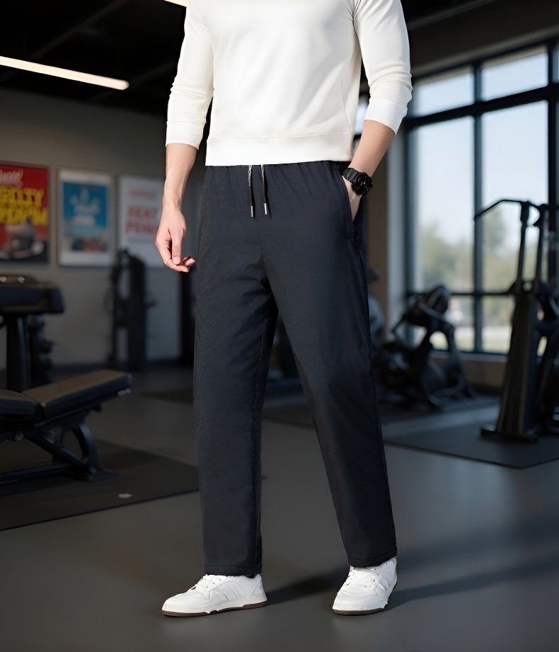 快適な着心地のフリース裏地付きパンツの詳細