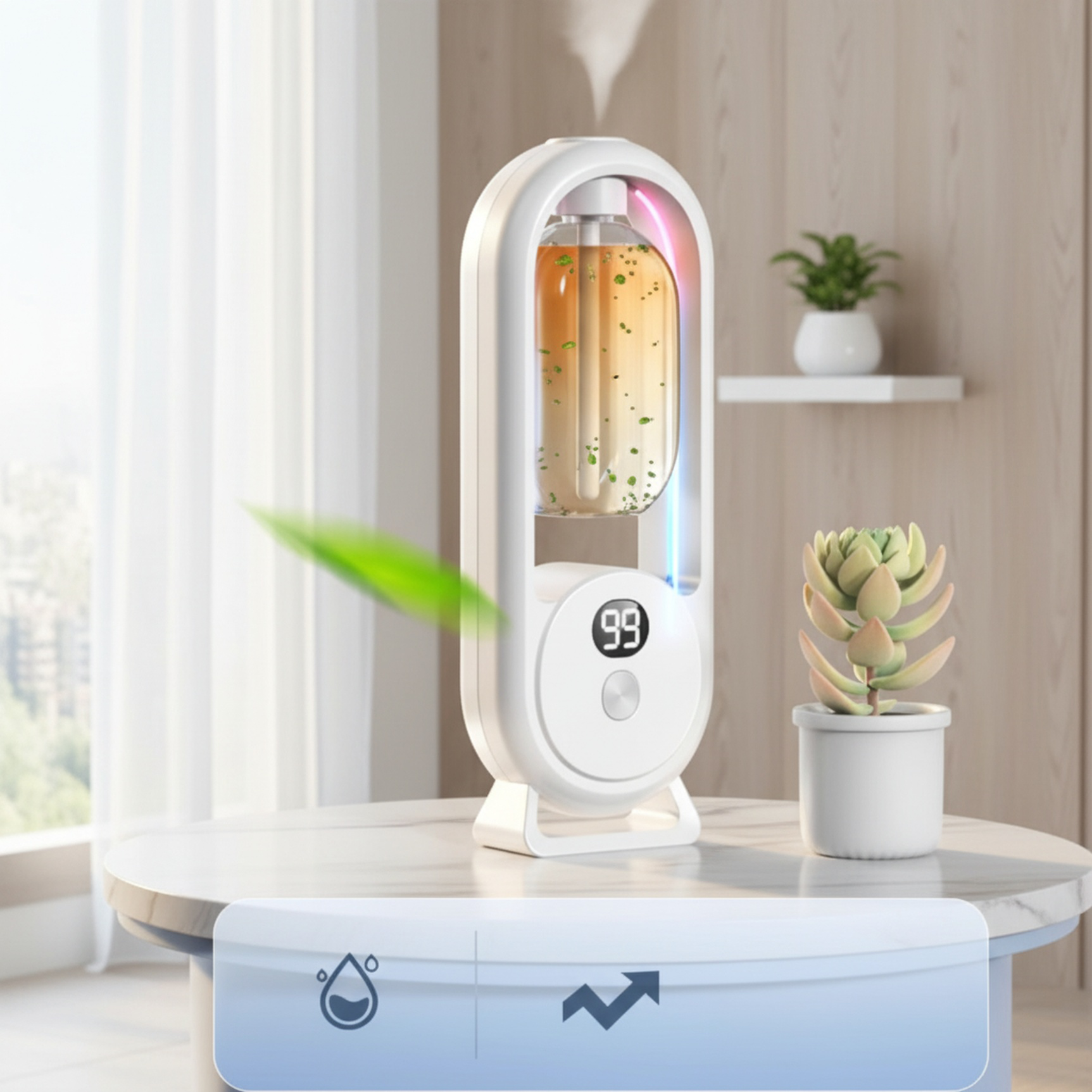 Automatic air freshener, long-lasting fragrance, air freshener for toilets, deodorizer, and indoor h
