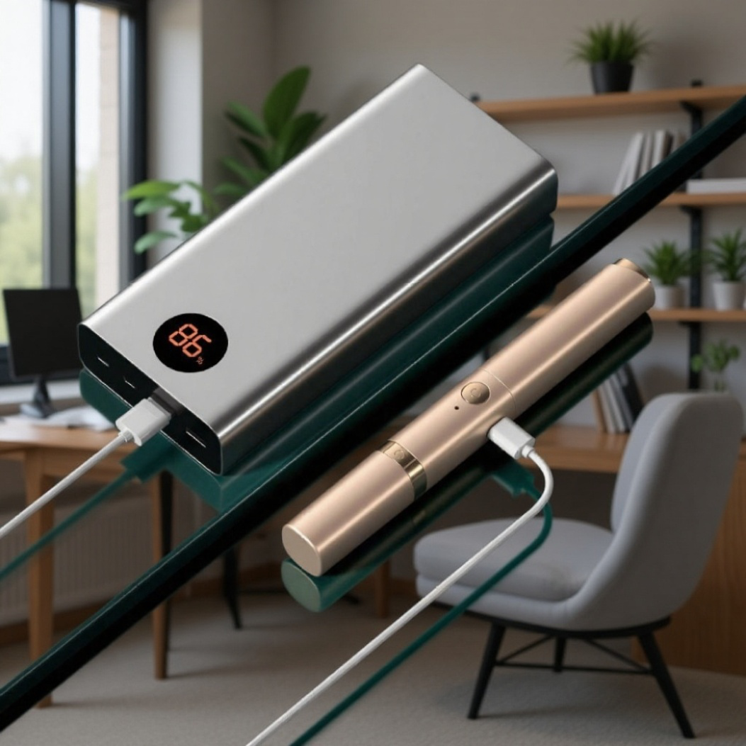 Elektrische Wimpernzange und Augenbrauentrimmer 2-in-1