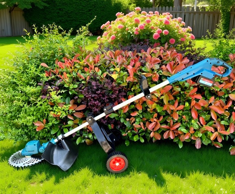 Easy-to-use rechargeable weeder for small spaces