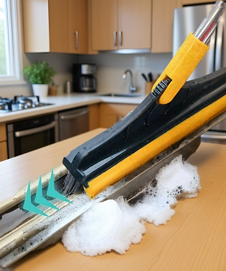 V字ヘッドブラシ