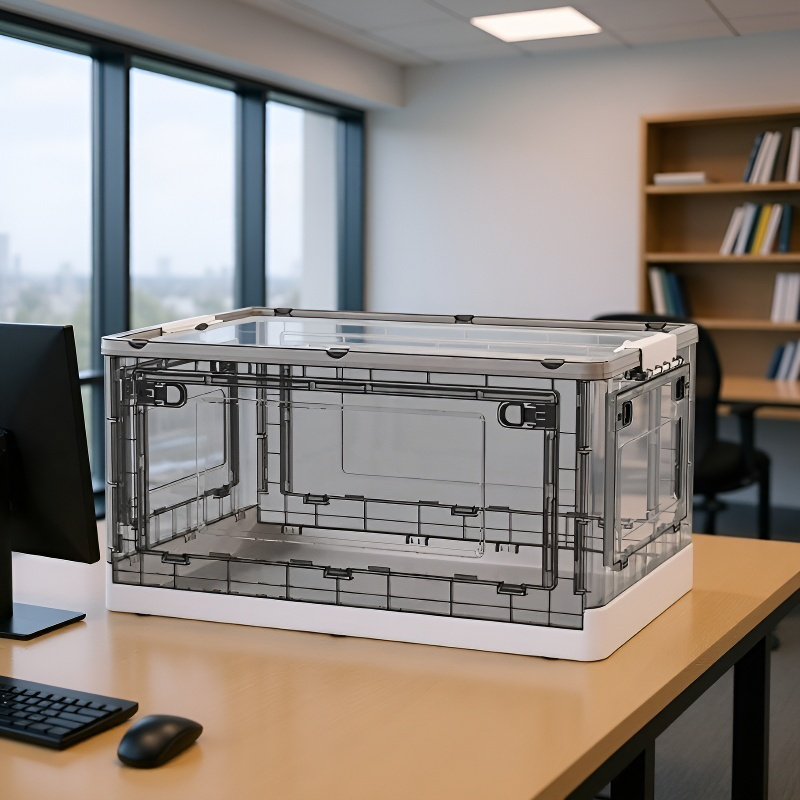 折りたたみ式多機能収納ケース 雑貨・書籍・衣類用整理箱