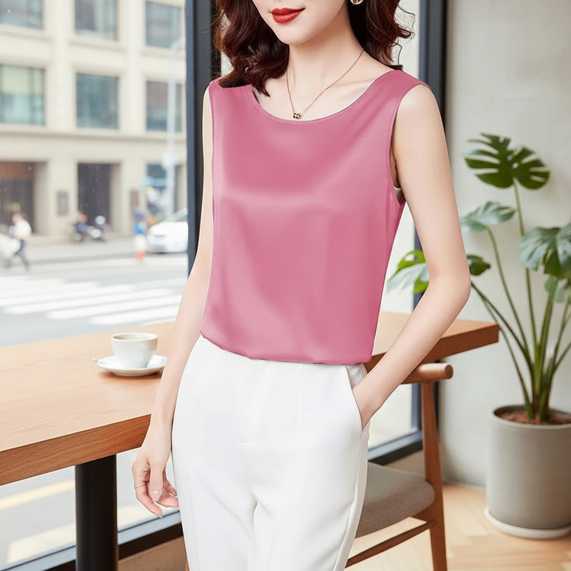부드러운 소재의 반소매 셔츠 디테일