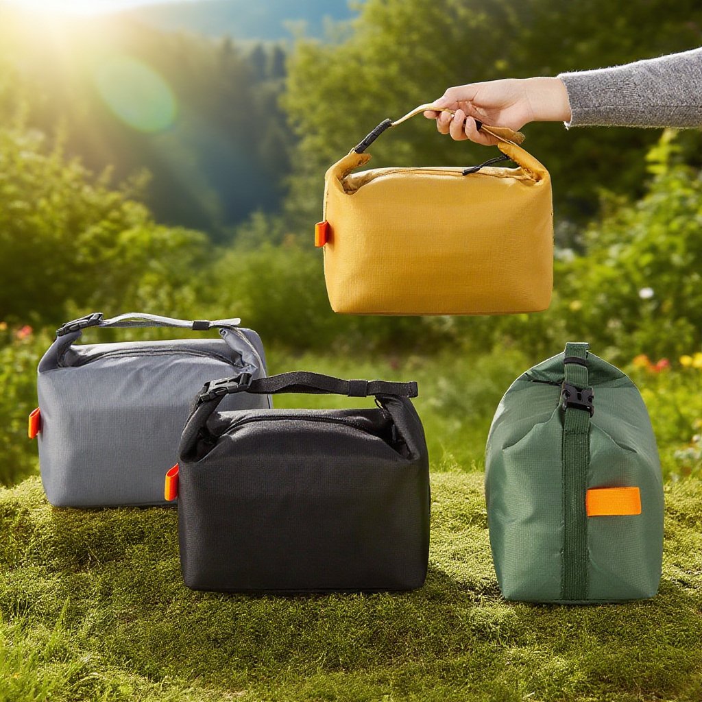 Termoizolační měkký obědový box, přenosný, módní design